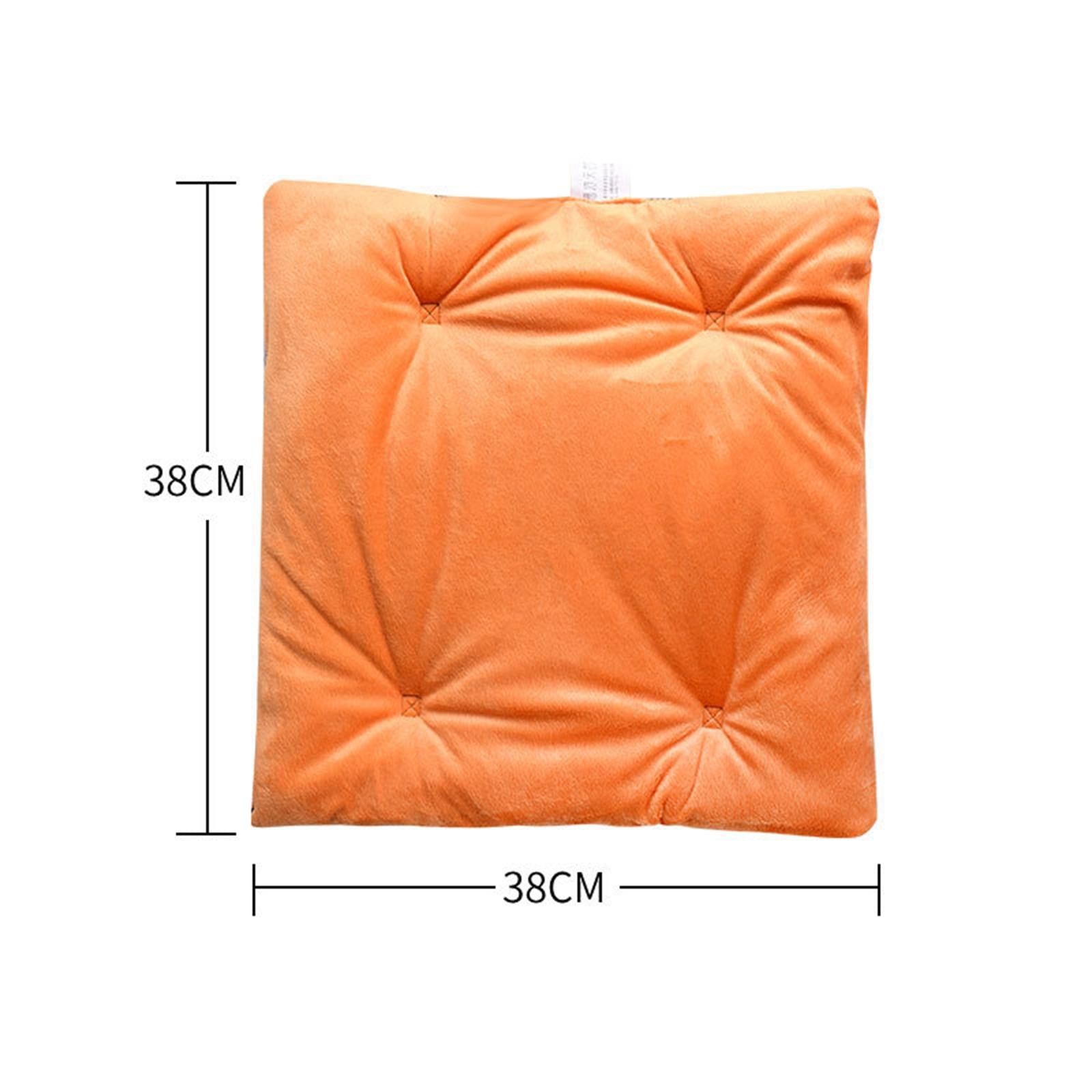 Electric Heating Pad Comfortable USB Warm for Car Bedroom Orange