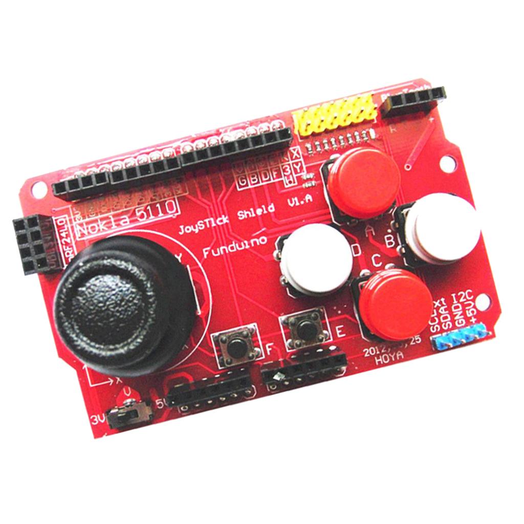 Joystick Shield V2 Expansion Board Game Controller Module for Arduino