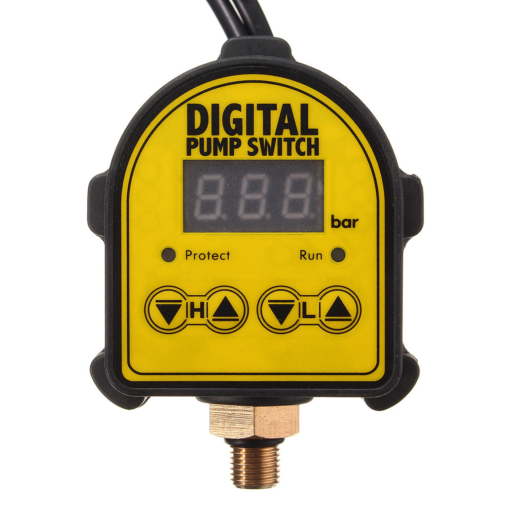 Auto 10bar Digital Pressure Switch Controller 220V for Water Ail Gas Pump