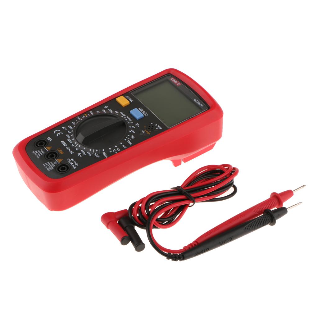 UT39A+ Digital Multimeter AC DC Volt Amp Ohm Diode and Continuity Tester