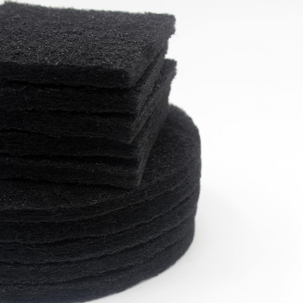 10 Pieces Activated Carbon Compost Bin Filter Refill Round and Square