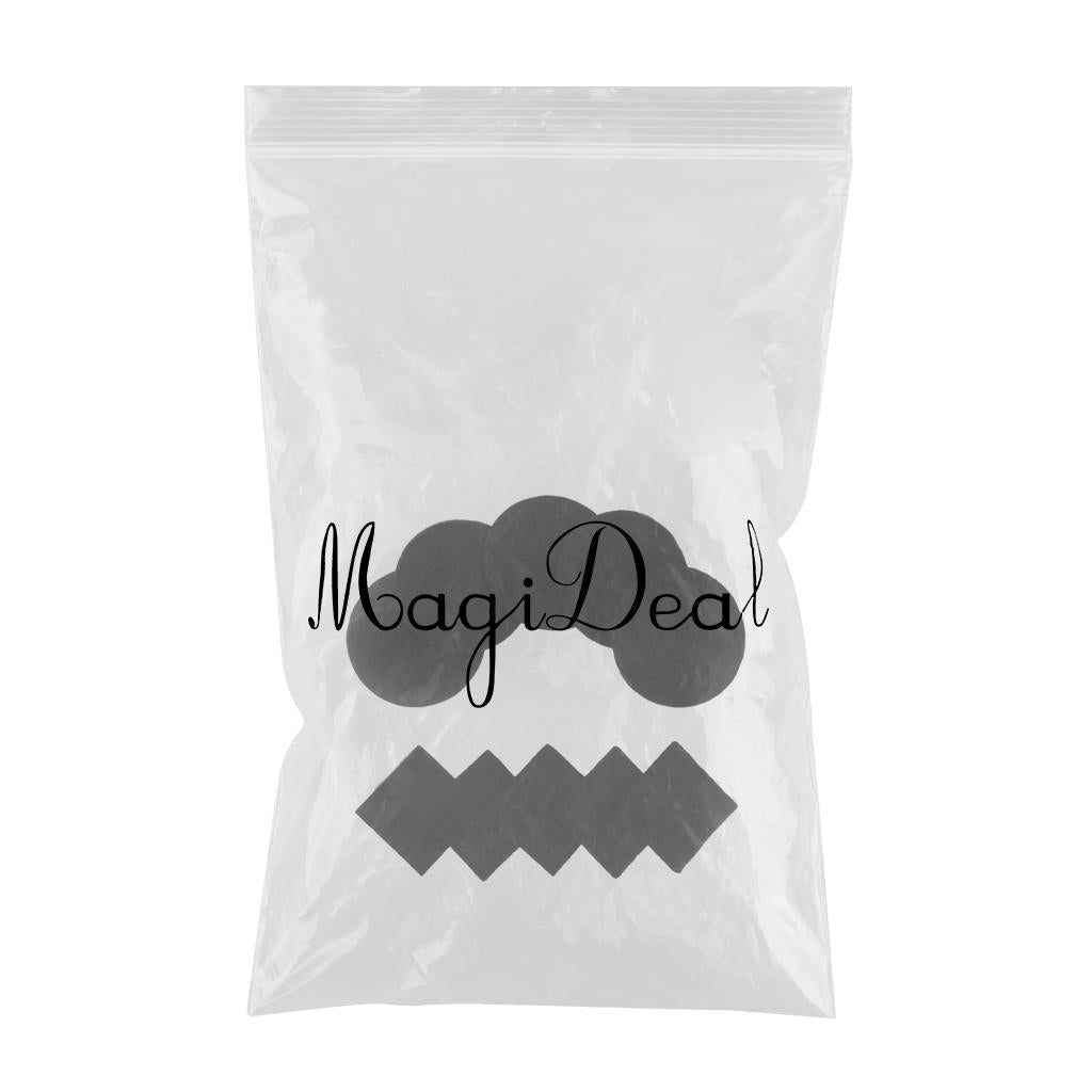 10 Pieces Activated Carbon Compost Bin Filter Refill Round and Square