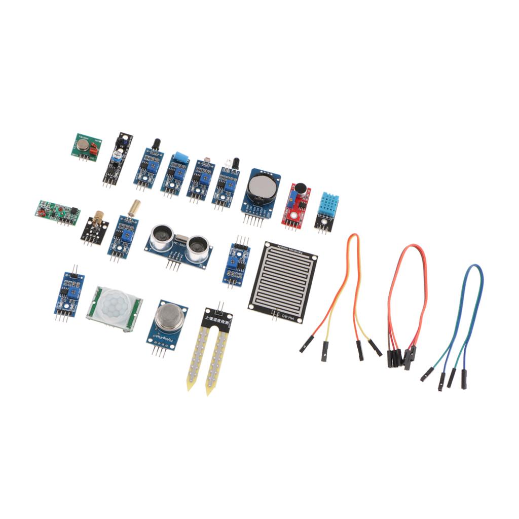 16Pcs Ultimate Sensor Module Board Kit Sensor Raspberry Pi 3/2 Model B