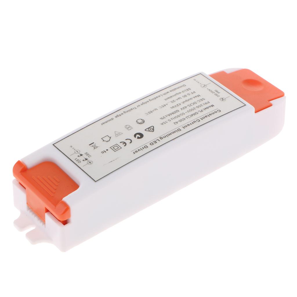SCR Dimmable Led Power Supply DC 25-42V 600mA for Thyristor Downlights