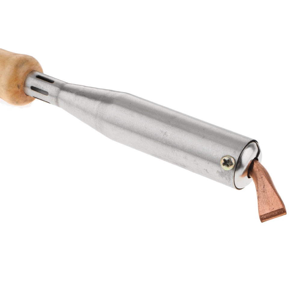 Electric Soldering Iron High Power Welding Soldering Iron Wood Handle 150W