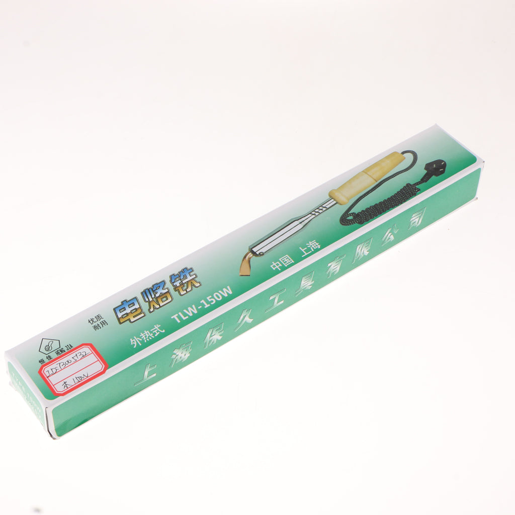 Electric Soldering Iron High Power Welding Soldering Iron Wood Handle 150W