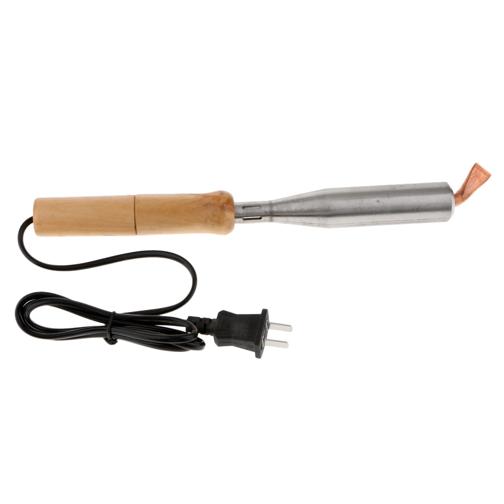 Electric Soldering Iron High Power Welding Soldering Iron Wood Handle 150W