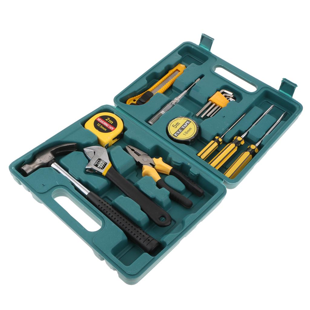 LC8016-1 Professional Mechanics Tools Kit Home Repair Tool Set with Case