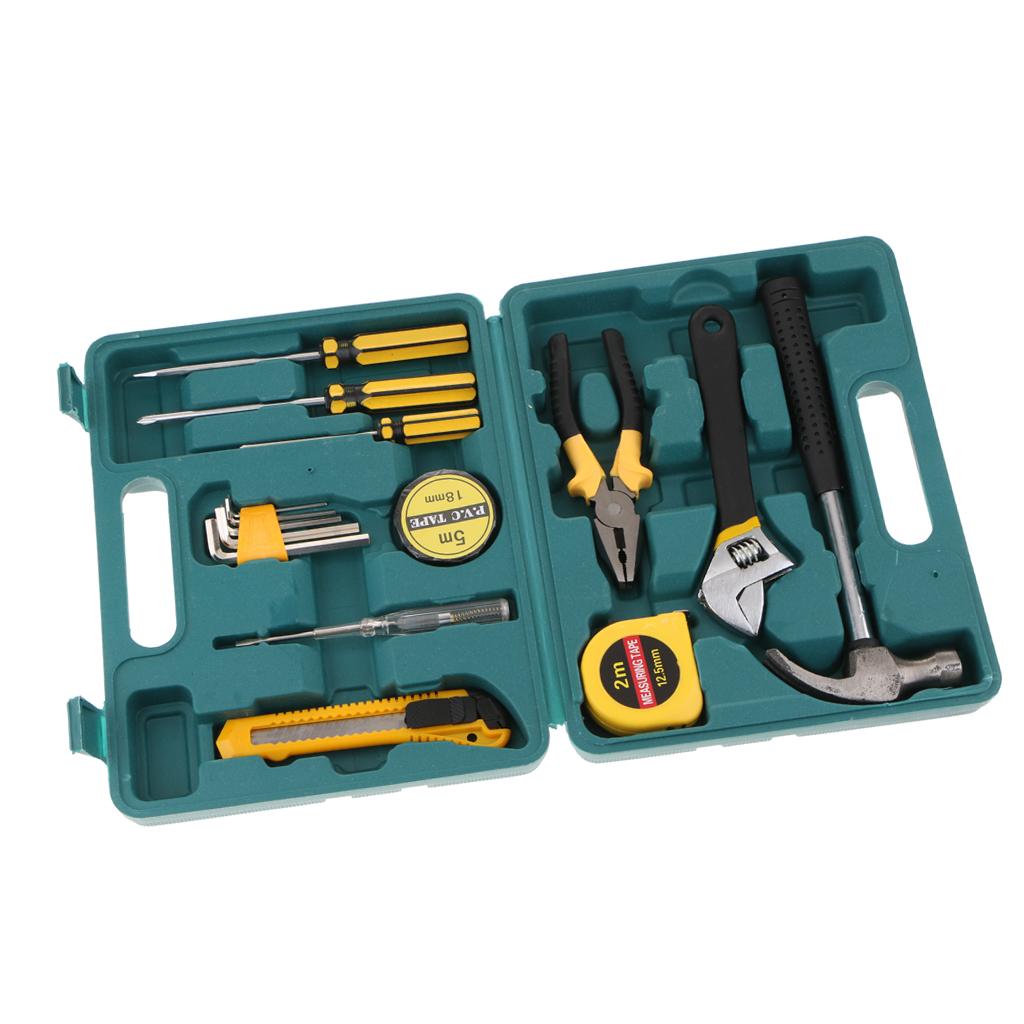 LC8016-1 Professional Mechanics Tools Kit Home Repair Tool Set with Case