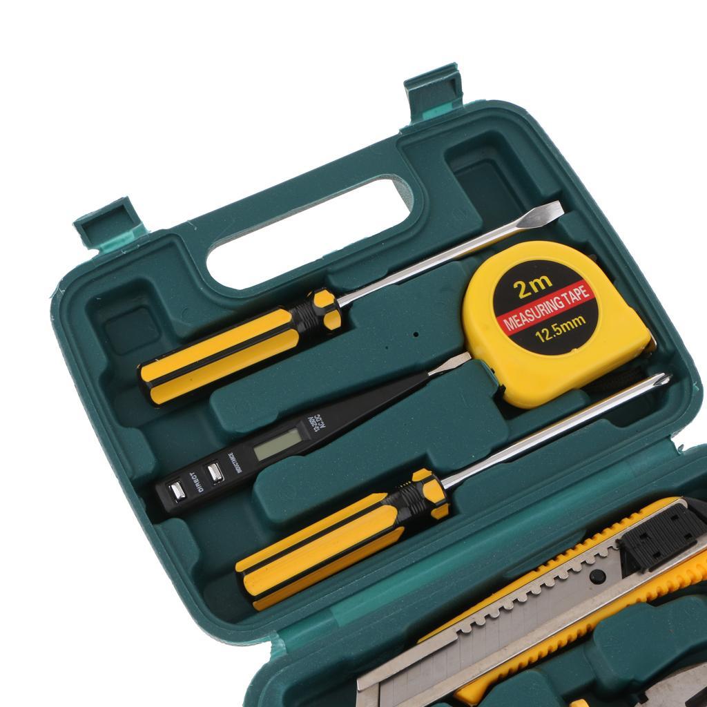 LC8008E Professional Mechanics Tools Kit Home Repair Tool Set with Case