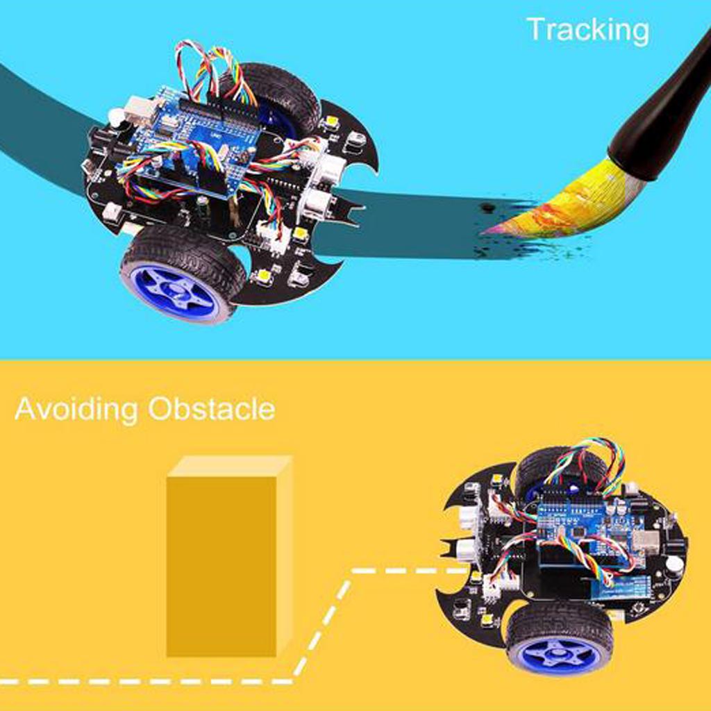 Bat Smart Robot Car Project Complete Starter Kit with Tutorial for