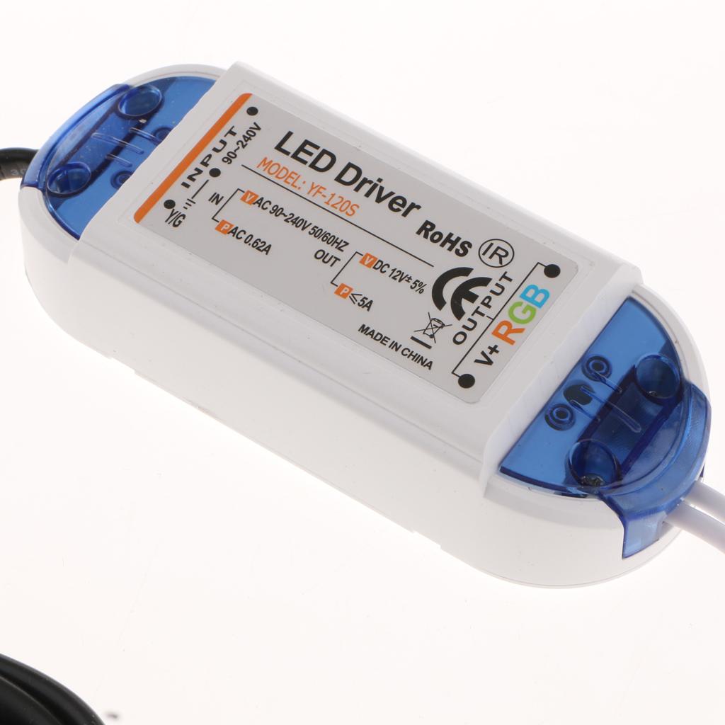 LED Integrated RGB Power Controller 5A Dedicated + RGB Strip Light