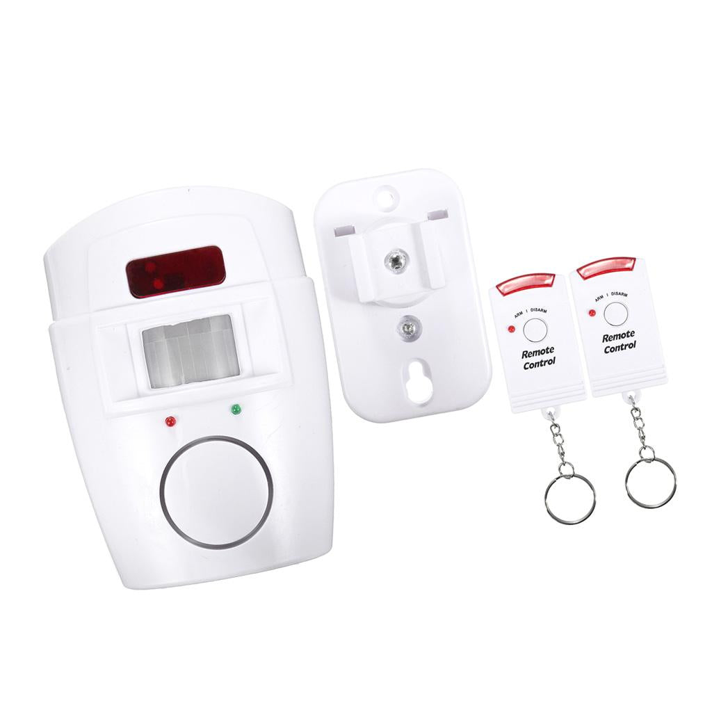 Wireless Security Alarm Wall Mounted PIR Infrared Motion Sensor Detector