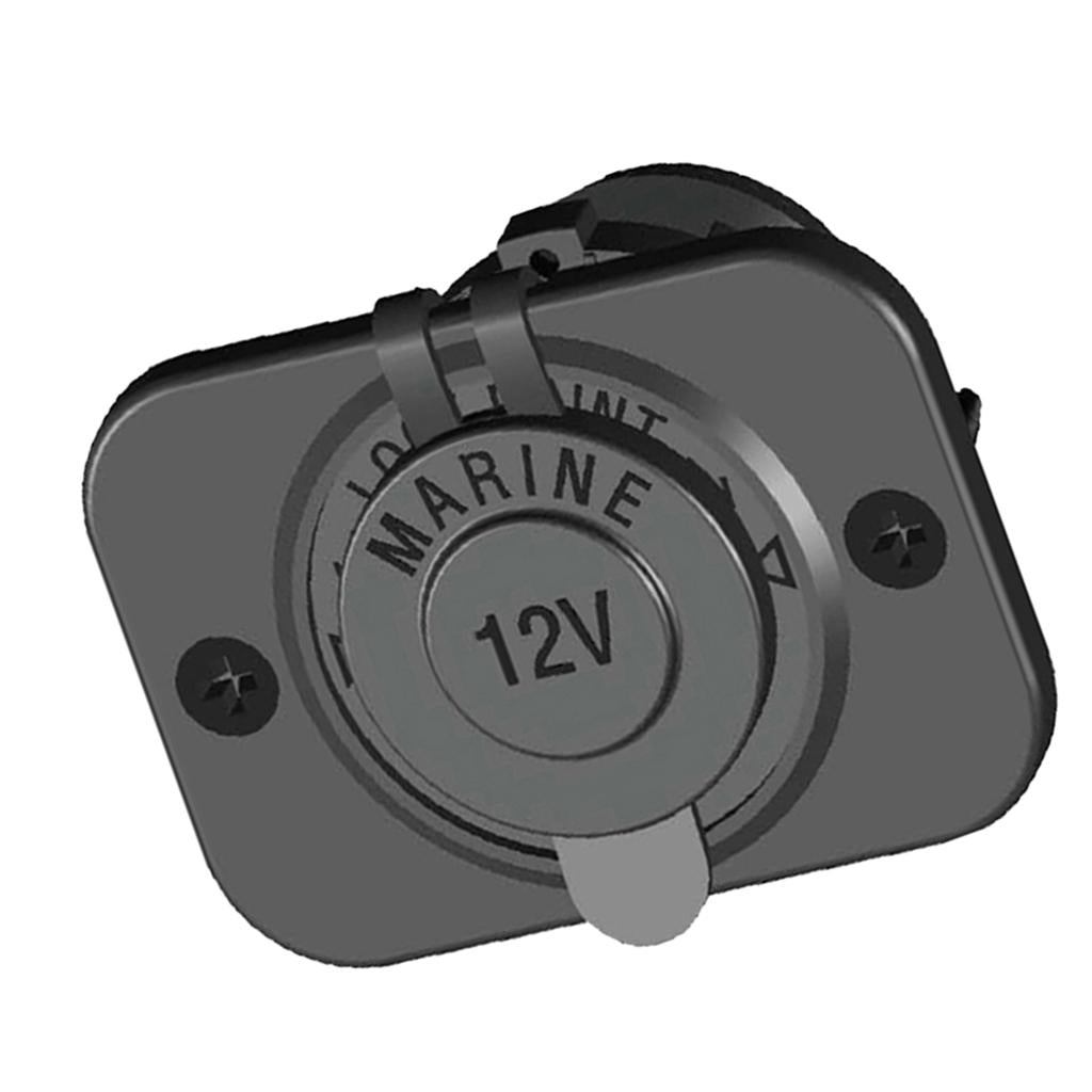 12V/24V 5MA Universal Cigarette Lighter Socket Plug Connector