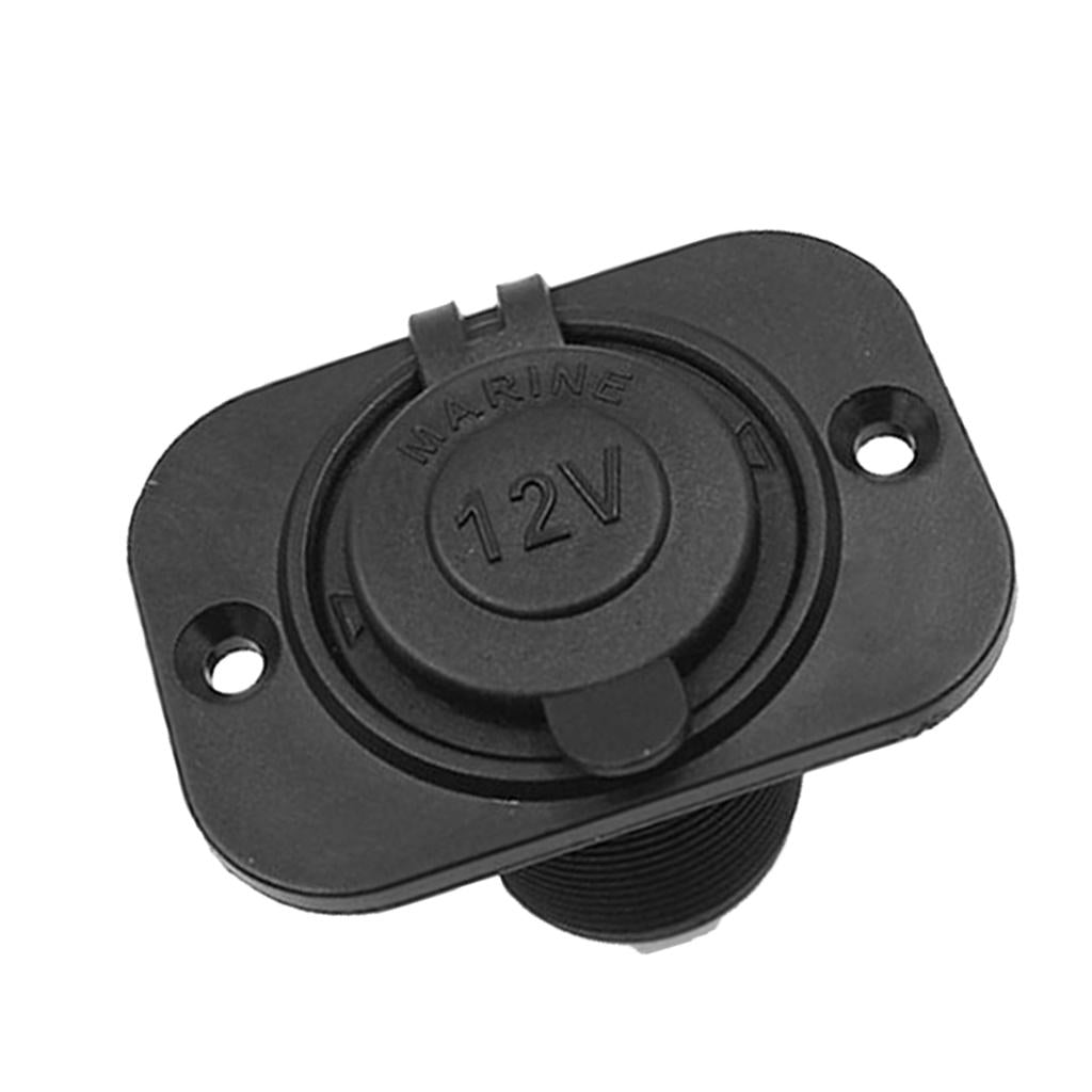 12V/24V 5MA Universal Cigarette Lighter Socket Plug Connector