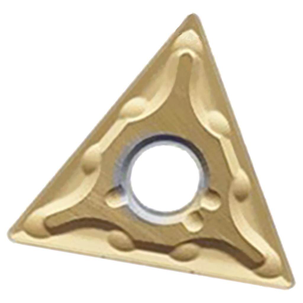 Carbide CNC milling cutter Steel parts Gold TNMG16404