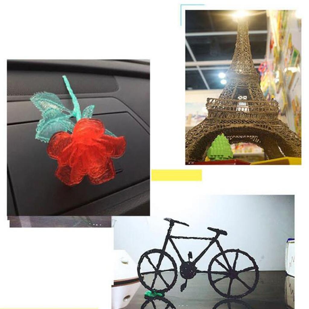 3d Printing Pen Graffiti Pen 3d Stereo Brush Painting Toy European Yellow