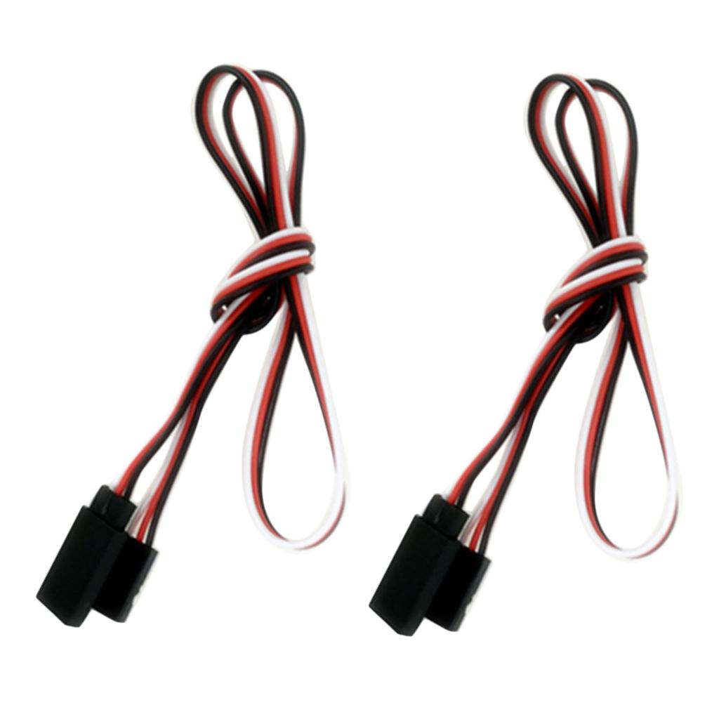 Male to Female Plug Extension Cable Wire for Futaba JR Connector Servo 300mm