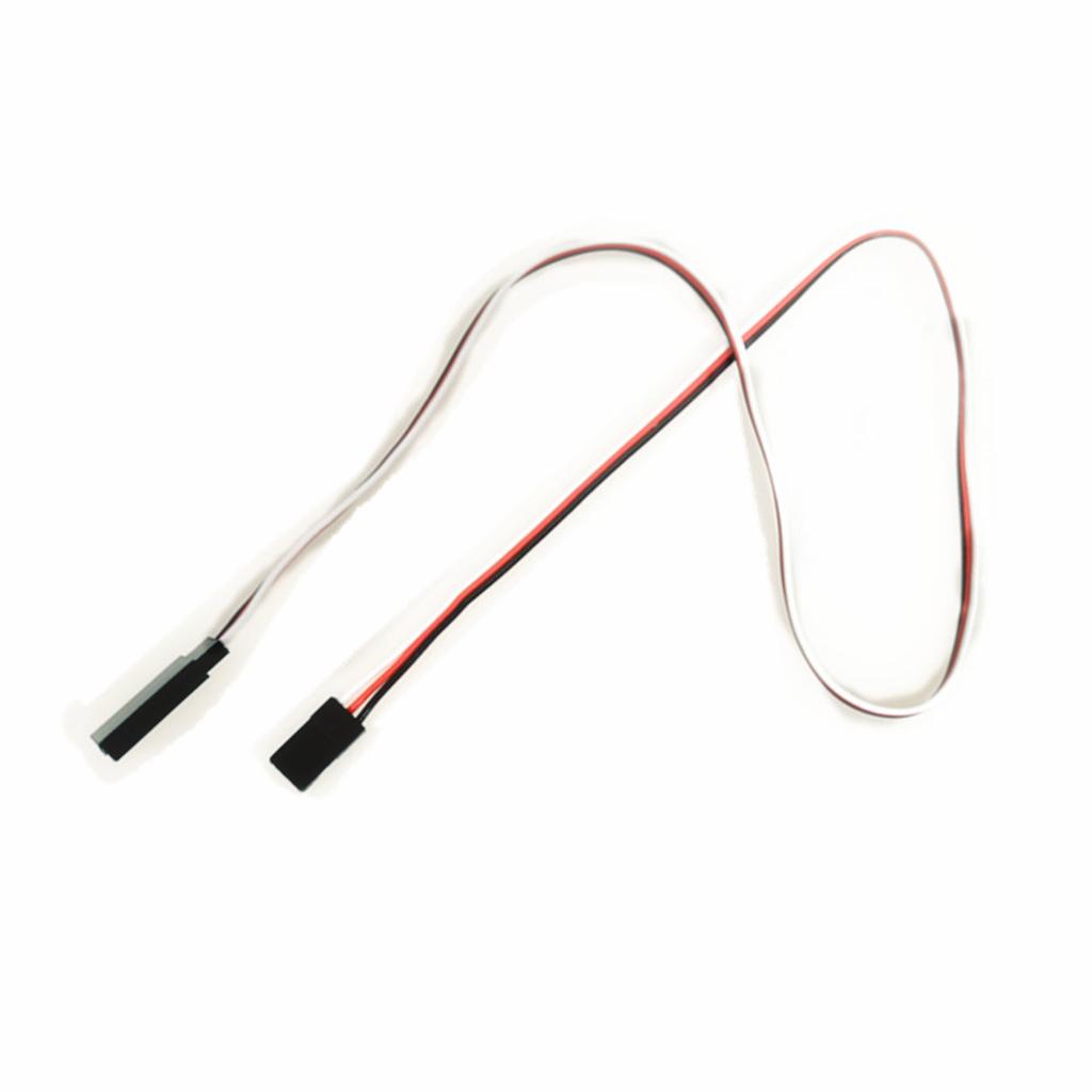 Male to Female Plug Extension Cable Wire for Futaba JR Connector Servo 500mm