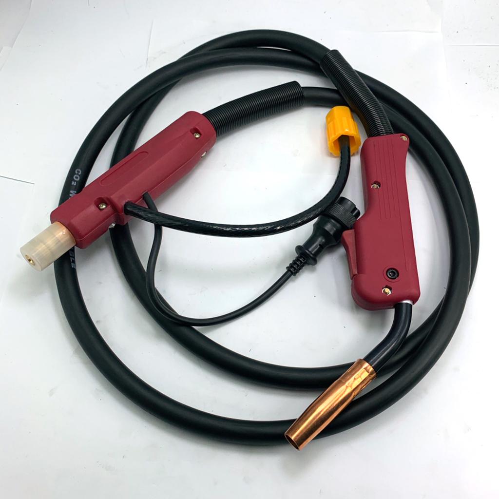 Welder Machine Welding Torch Euro Central Plug Connector Adaptor 200A 3M