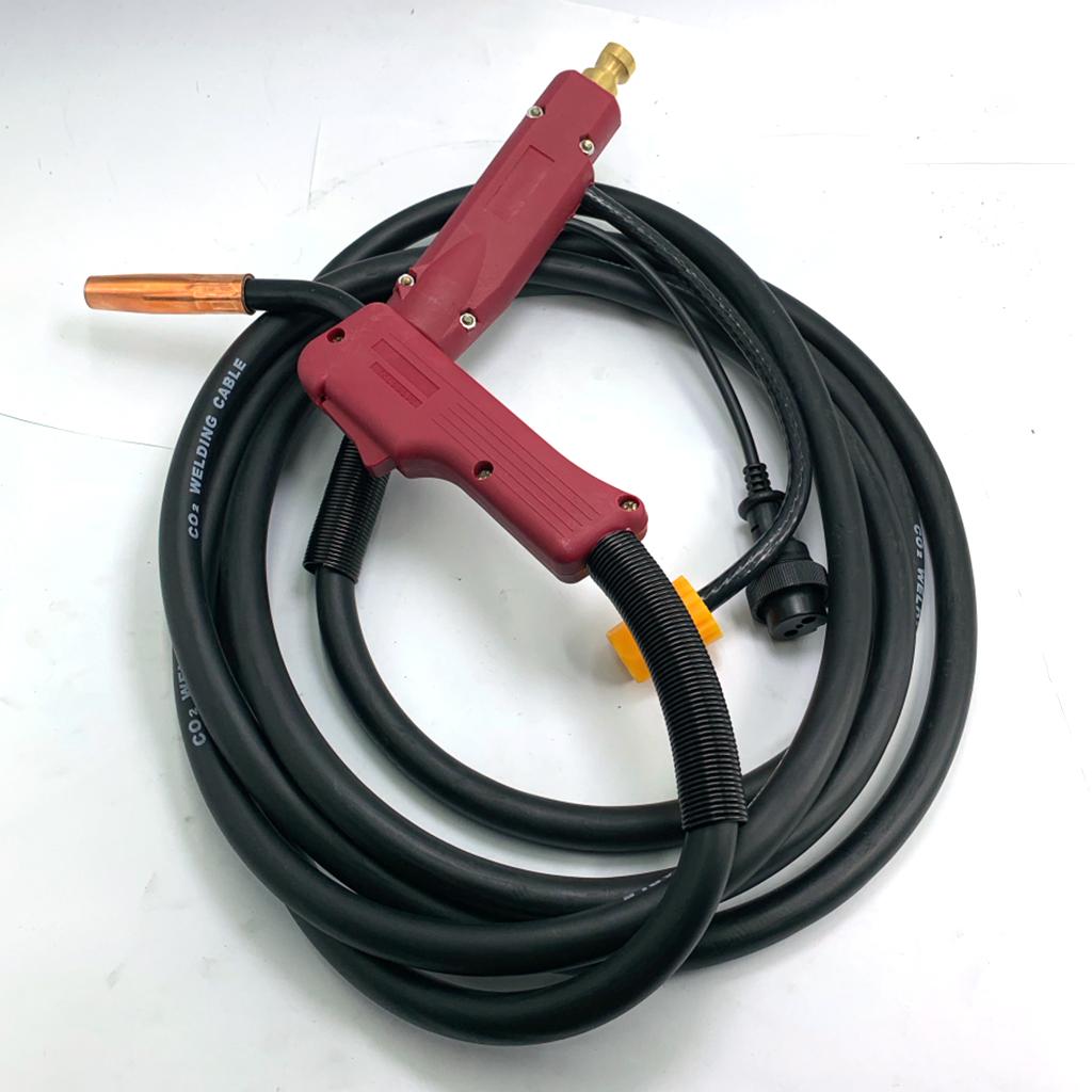 Welder Machine Welding Torch Euro Central Plug Connector Adaptor 200A 5M