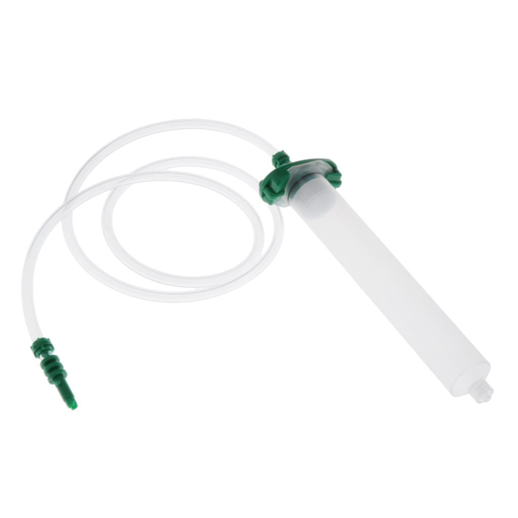 Plastic Air Tubing Glue Dispenser Syringe Adapter 10CC