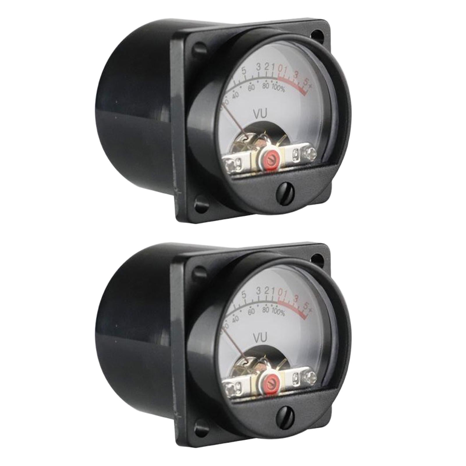 TR-35W High Precision Dual Panel VU Meter VU Audio Level Amp with Back Light