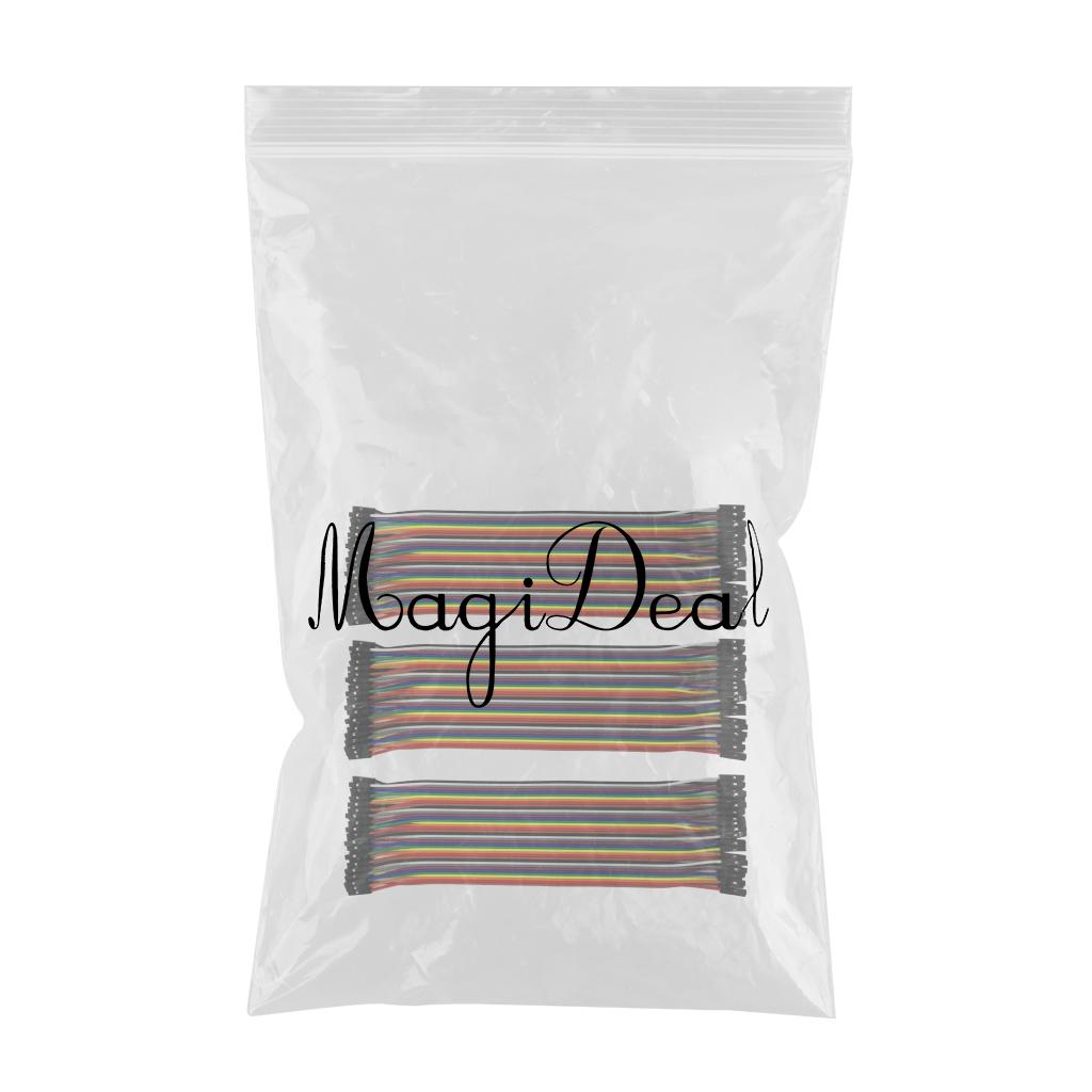 Dupont Jumper Wire Breadboard Jumper Wire Assorted Kit 120pcs 20cm