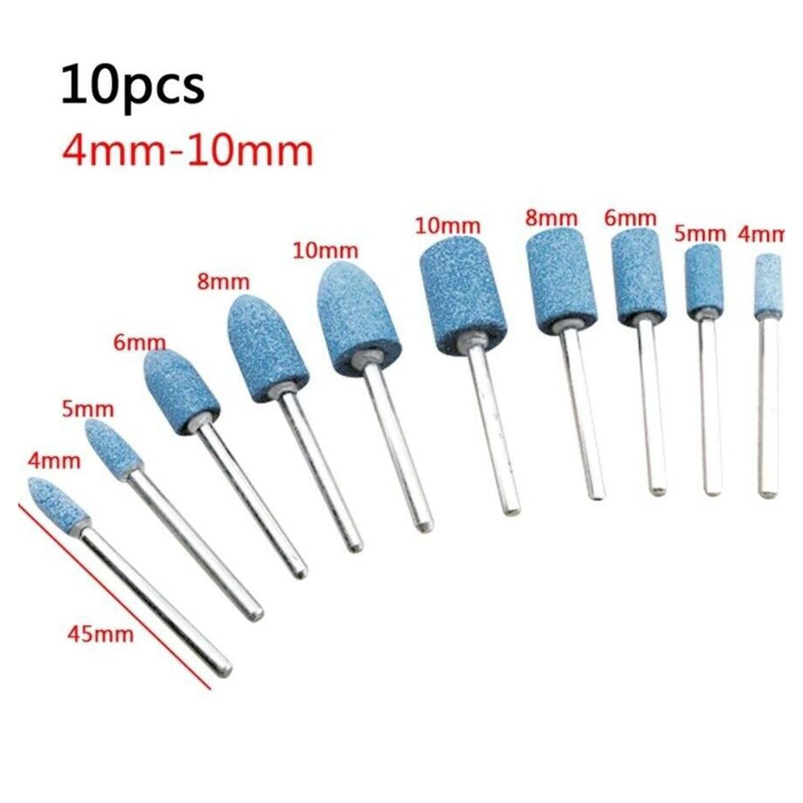 10x Cutting Burrs Rotary Files Bits for Die Grinder Metal Woodworking