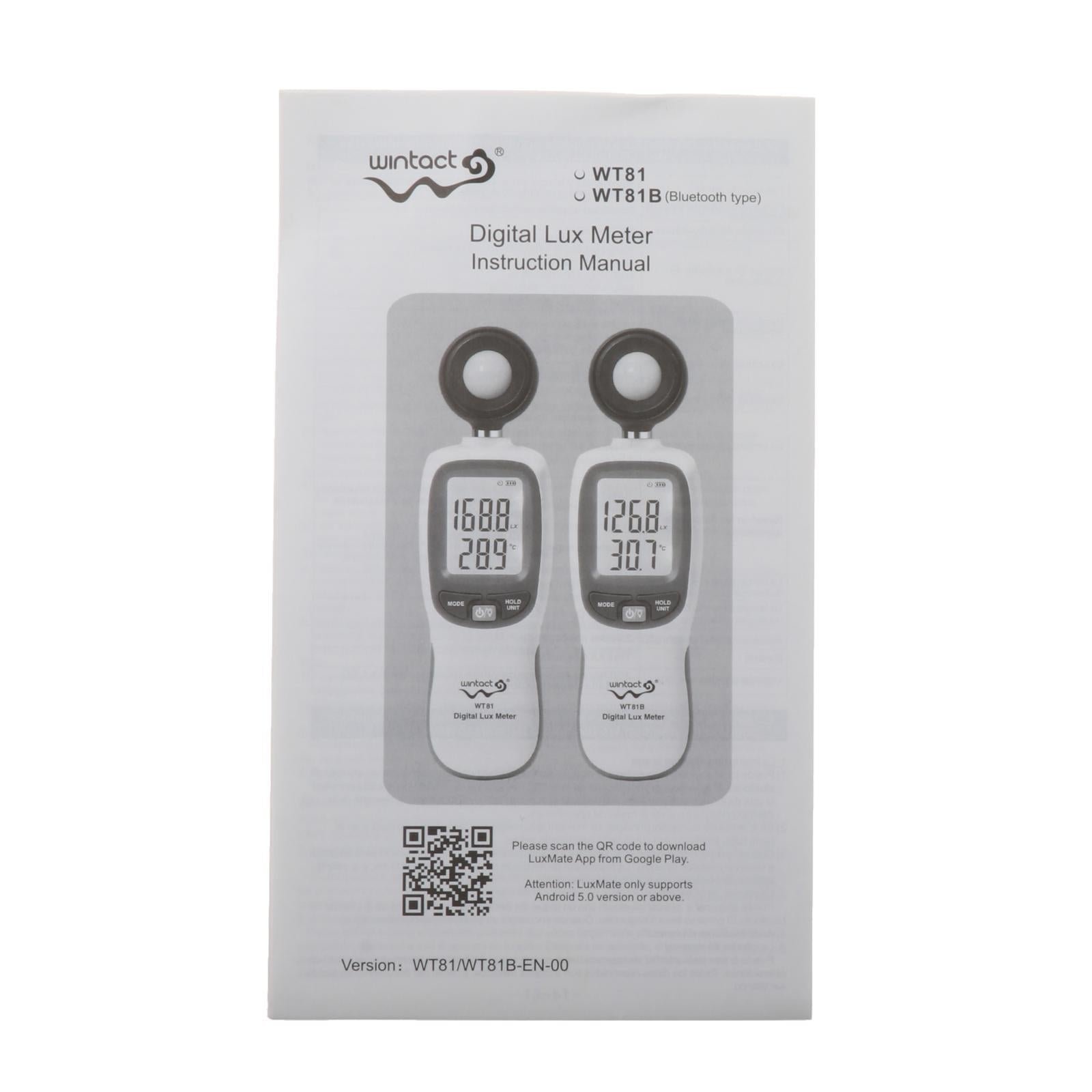 High Precision Digital Illuminance Meter Handheld Light Tester Lux Meter