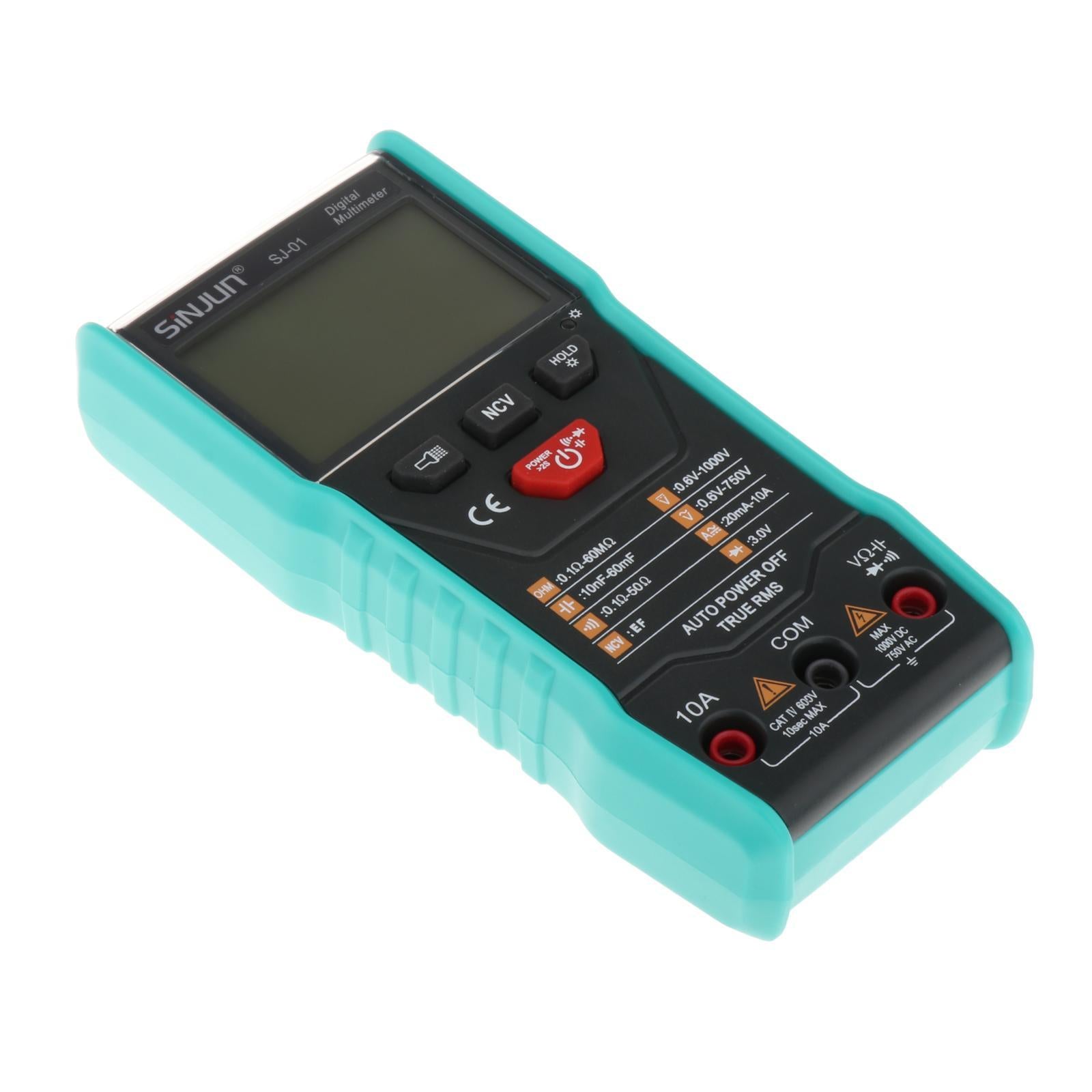 Backlight Digital LCD Multimeter Ammeter AC DC Voltage Ohmmeter Tester Meter