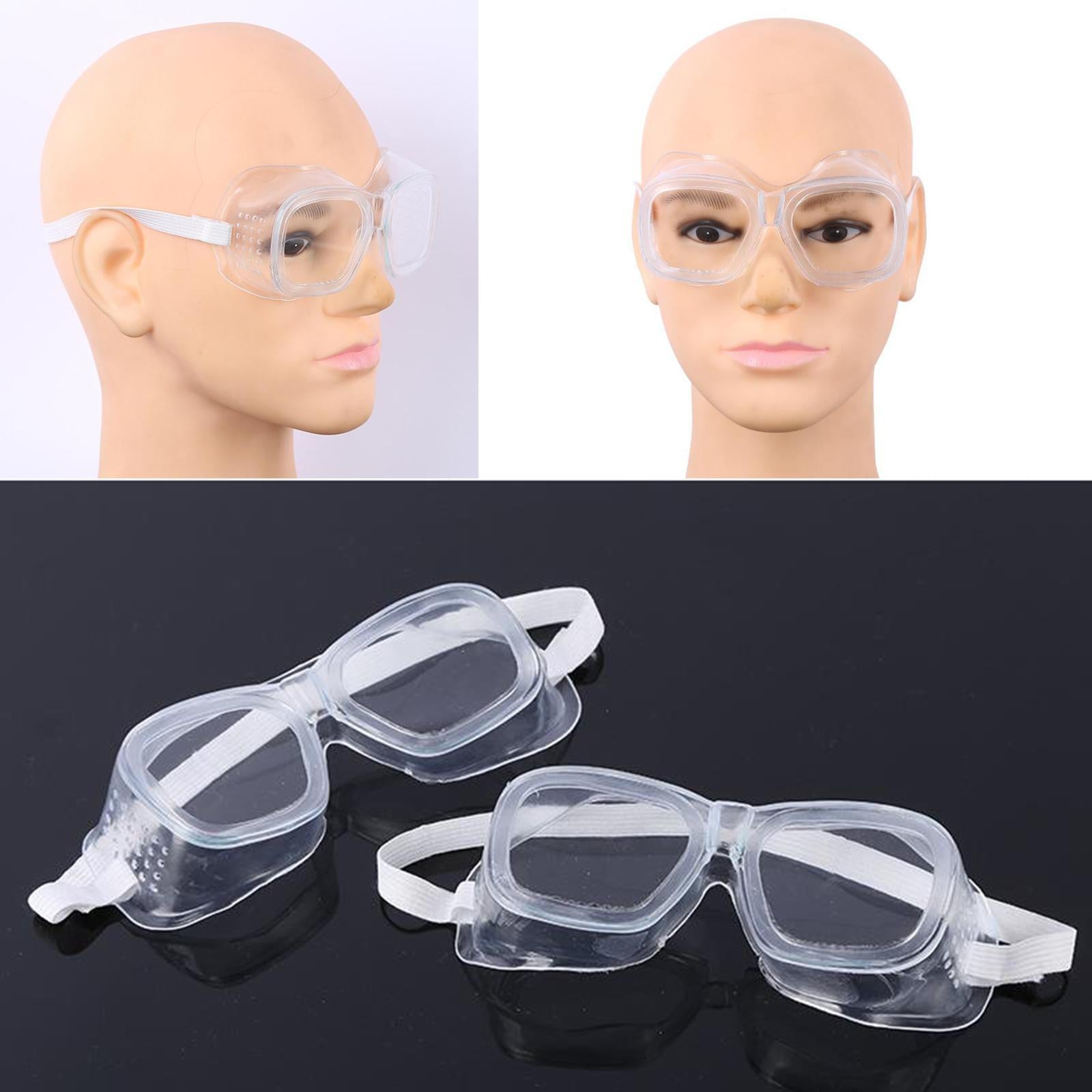 Safety Glasses Clear Anti-Fog High Impact Resistance for Lab Chemical S