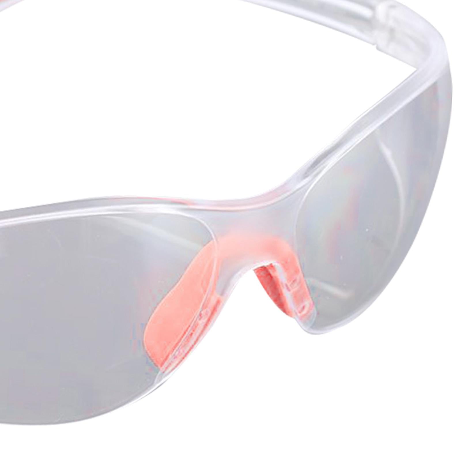 Clear Safety Glasses Work Goggles Perfect Eye Protection for Women Men White