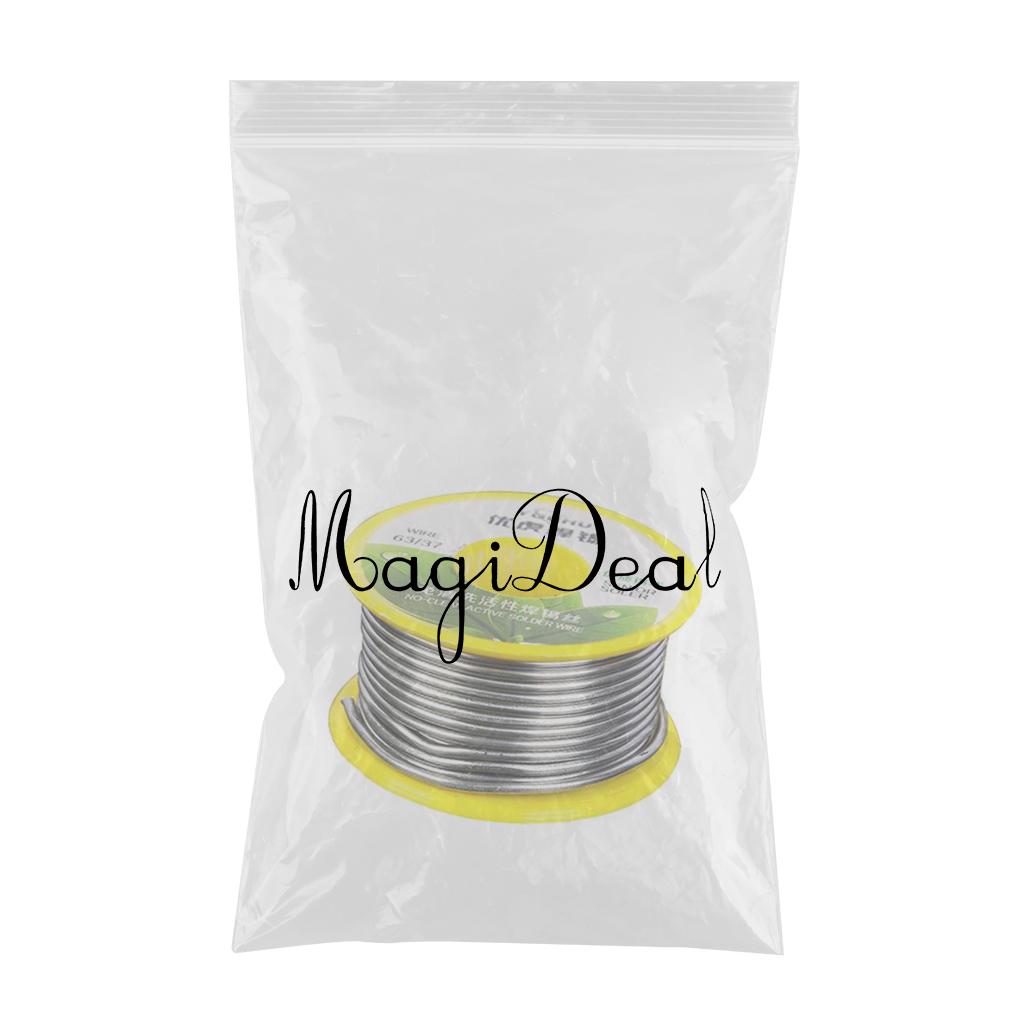 1.0mm Diameter 50g 63/37 Fine Tin Lead Solder 2% Flux Electrical Soldering