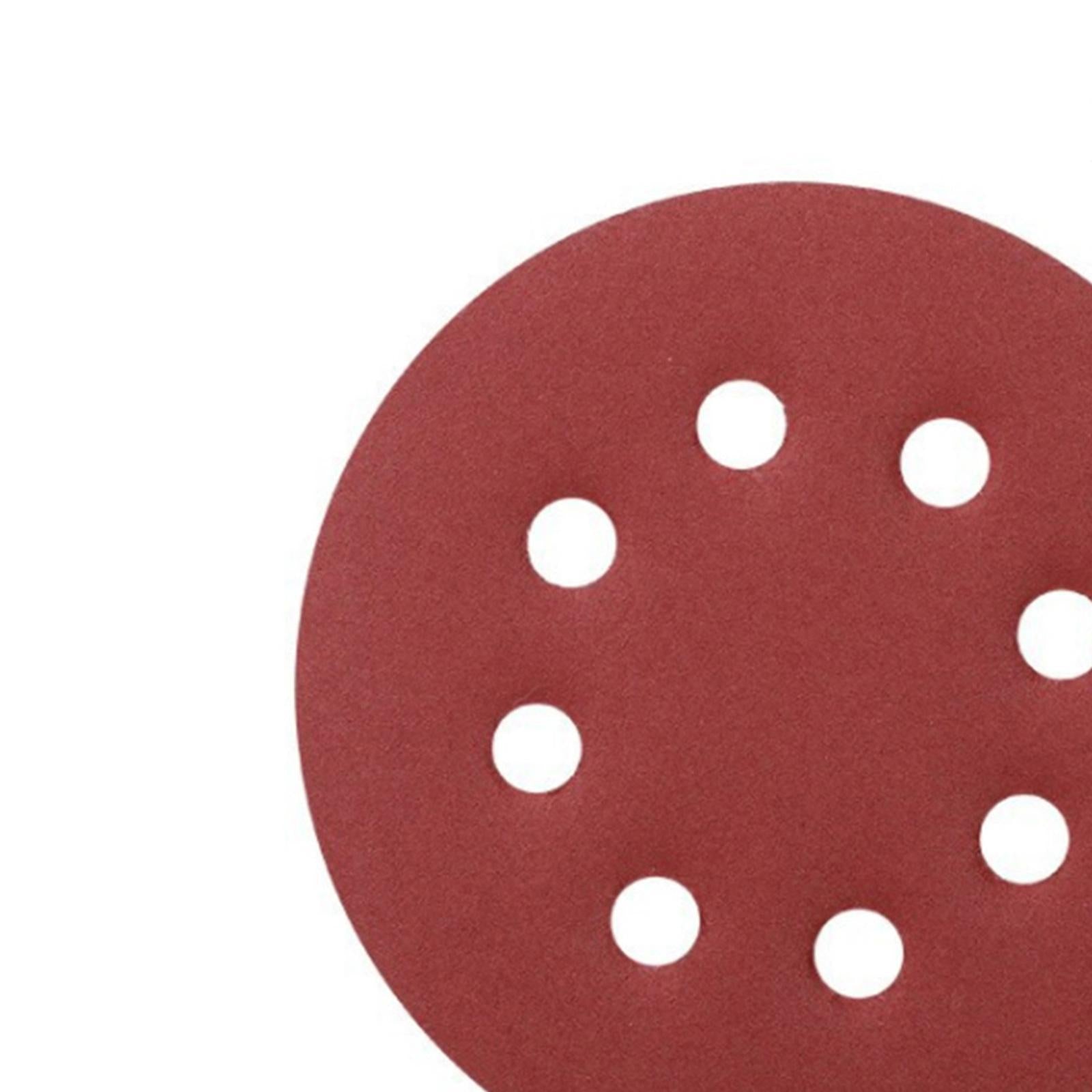 Red Sandpaper 60/ 80/ 100/ 120 /240 Grit Sanding Disc Roll of 100
