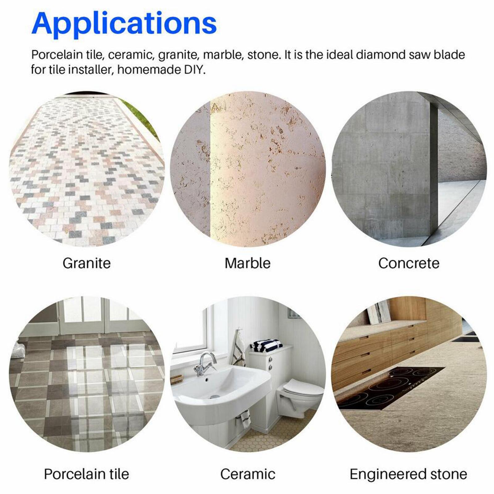 Angle Grinder Diamond Saw Blade Multitool Wood Carving Disc Cutting 4 Inch