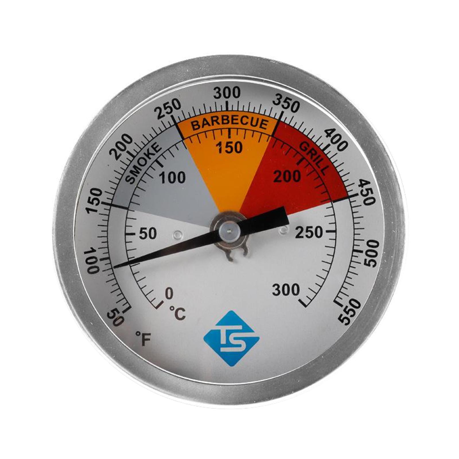 Temperature Thermometer Gauge Barbecue BBQ Grill Smoker Pit Thermostat Tool