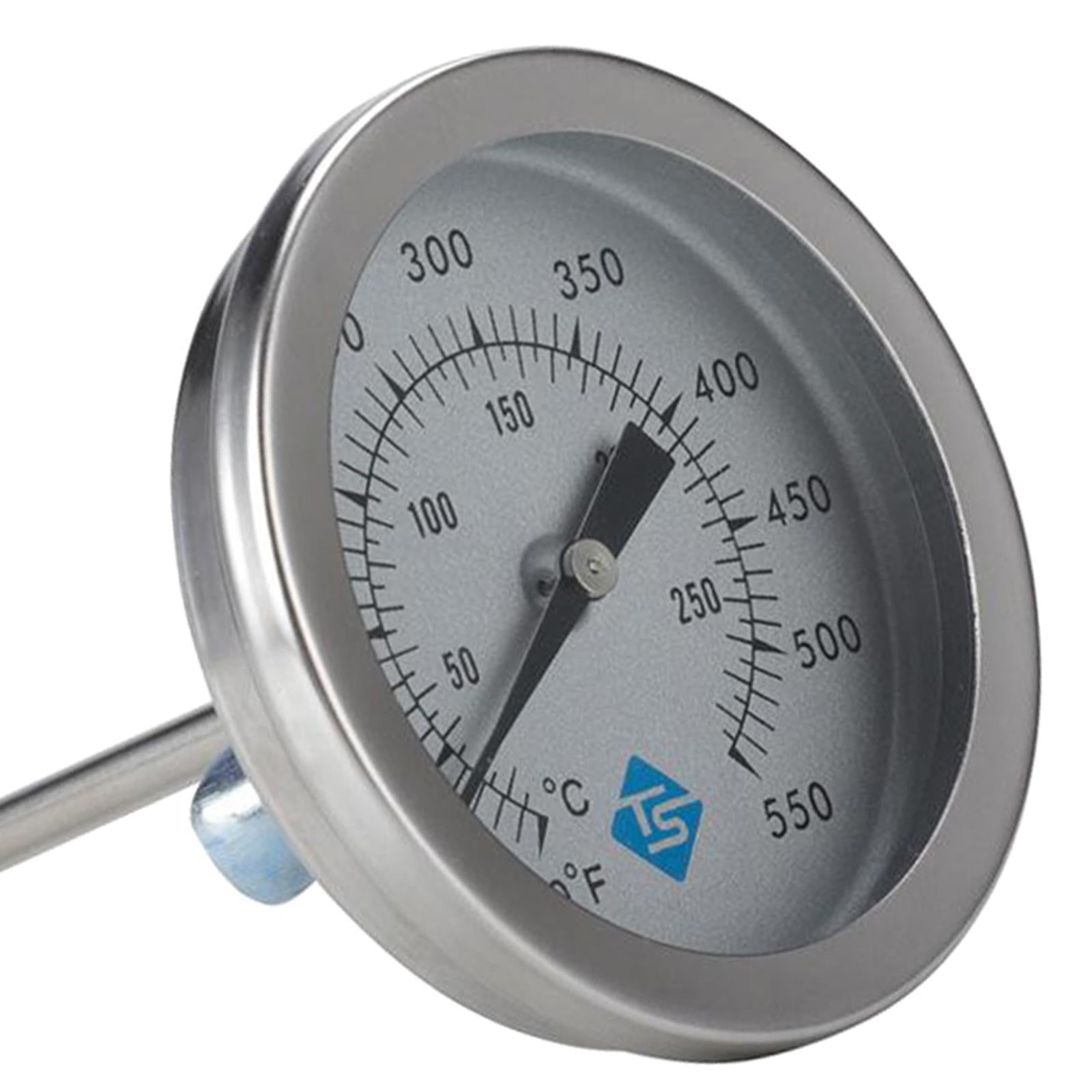 BBQ Oven Thermometer Grill Barbecue Cooking Fry Chef Food Temps Gauge Meter