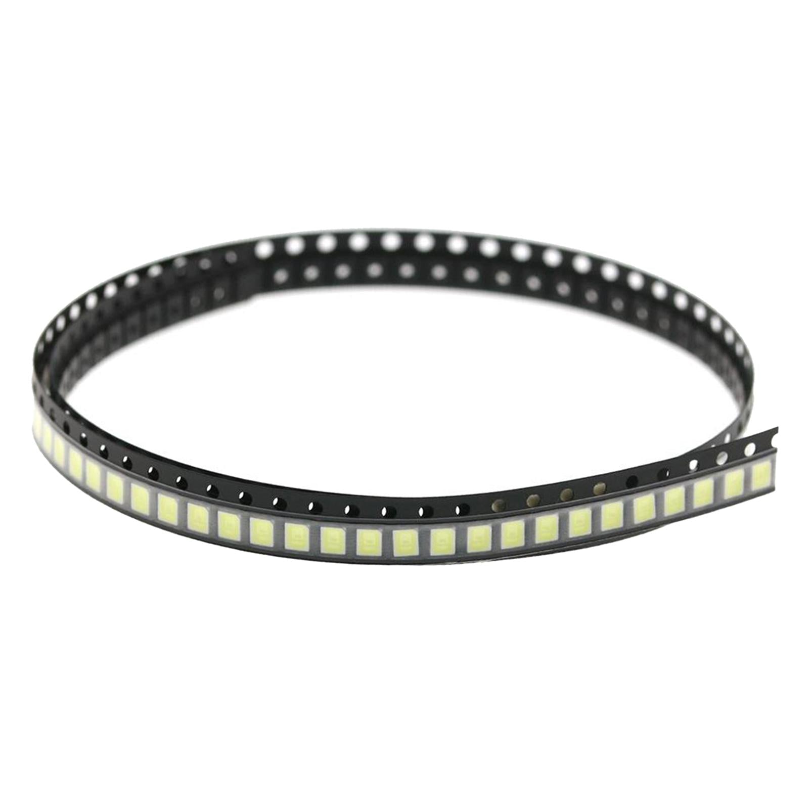 100Pieces SMD 2835 LED Chips Cold White SMD LED lamp Beads LED Light Bead