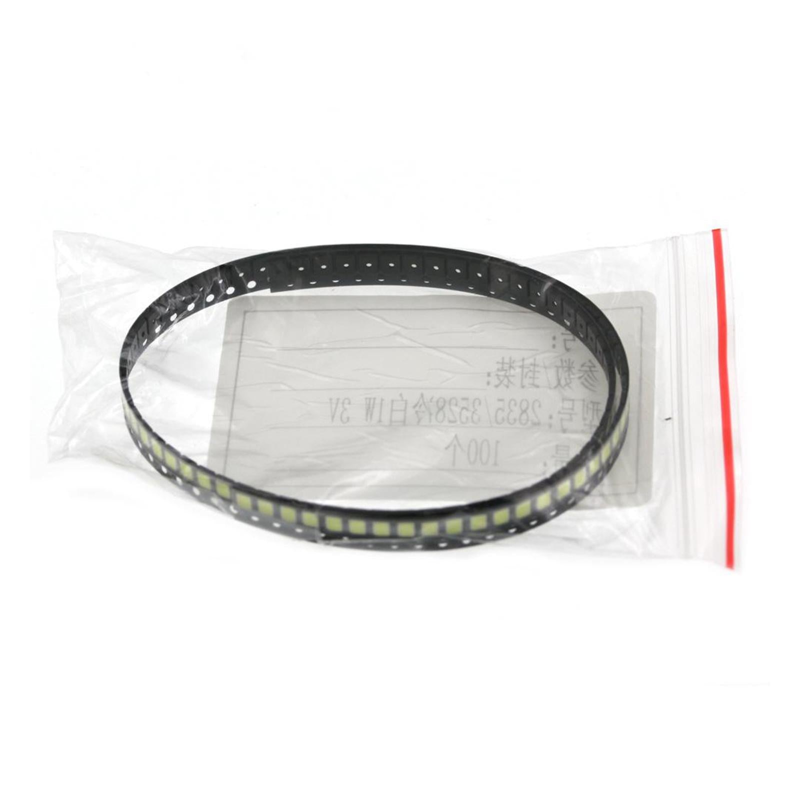 100Pieces SMD 2835 LED Chips Cold White SMD LED lamp Beads LED Light Bead