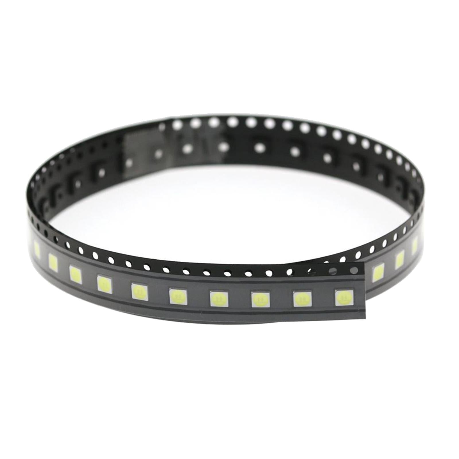100pcs 3535 COLD WHITE SMD LED Diode Lights Surface Mount Chip 3V