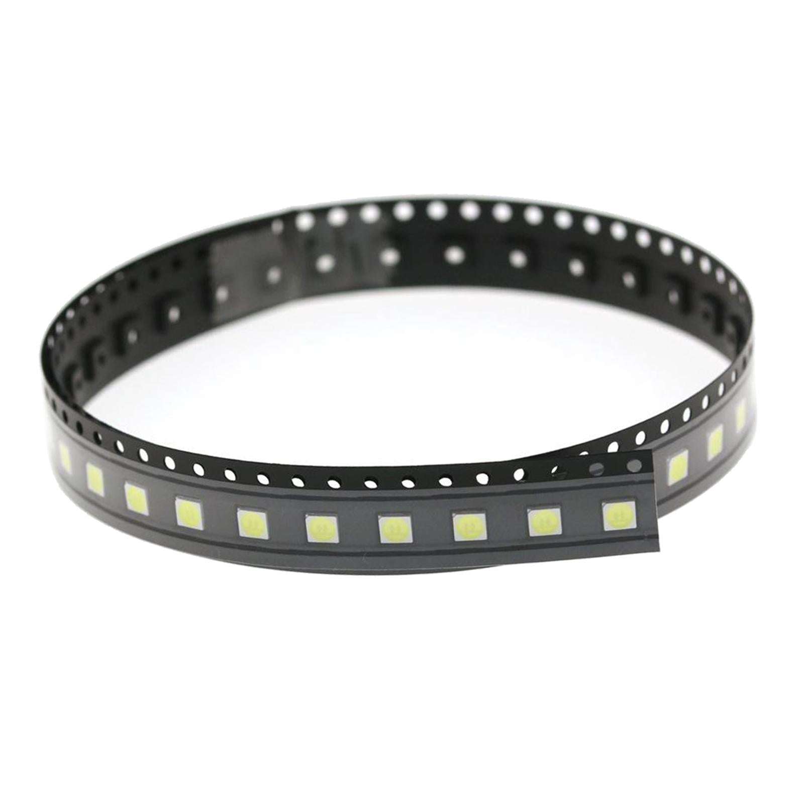 100pcs 3535 COLD WHITE SMD LED Diode Lights Surface Mount Chip 3V
