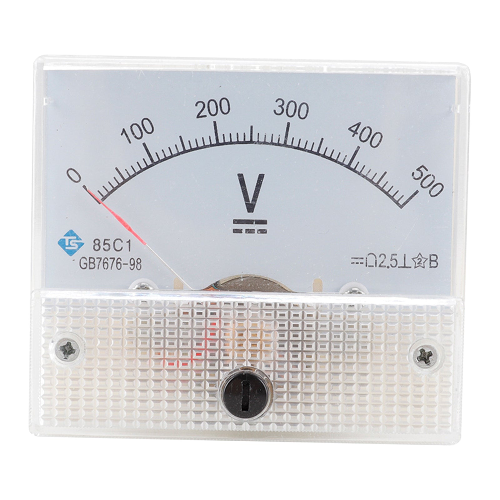 85C1 Analog Panel Meter Voltmeter DC Volt Voltage Meter Gauge DC 0-500V