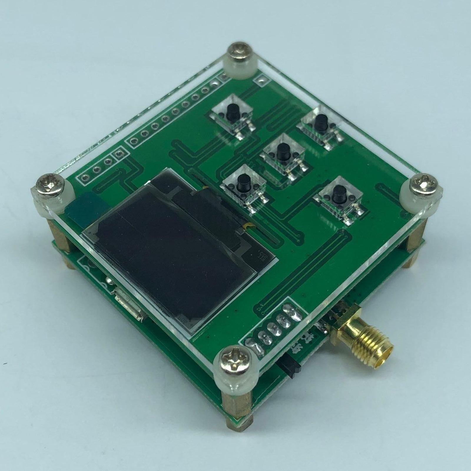 OLED Digital RF Power Meter -70~15 dBm 1-500MHz Radio Frequency Attenuation