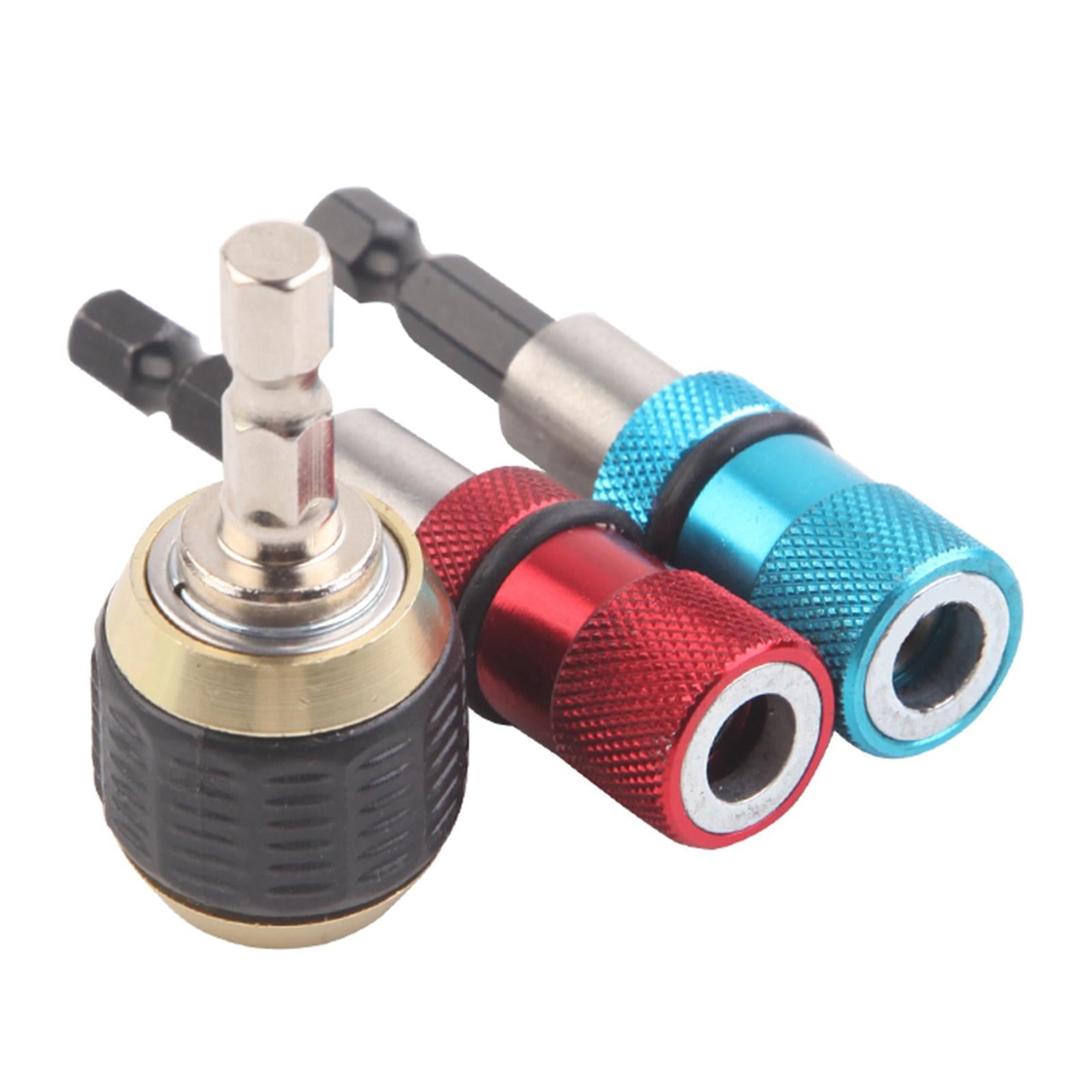 Magnetic Drywall Screw Bit Holder 1/4 Hex Shank Drill Screw Tool Golden"