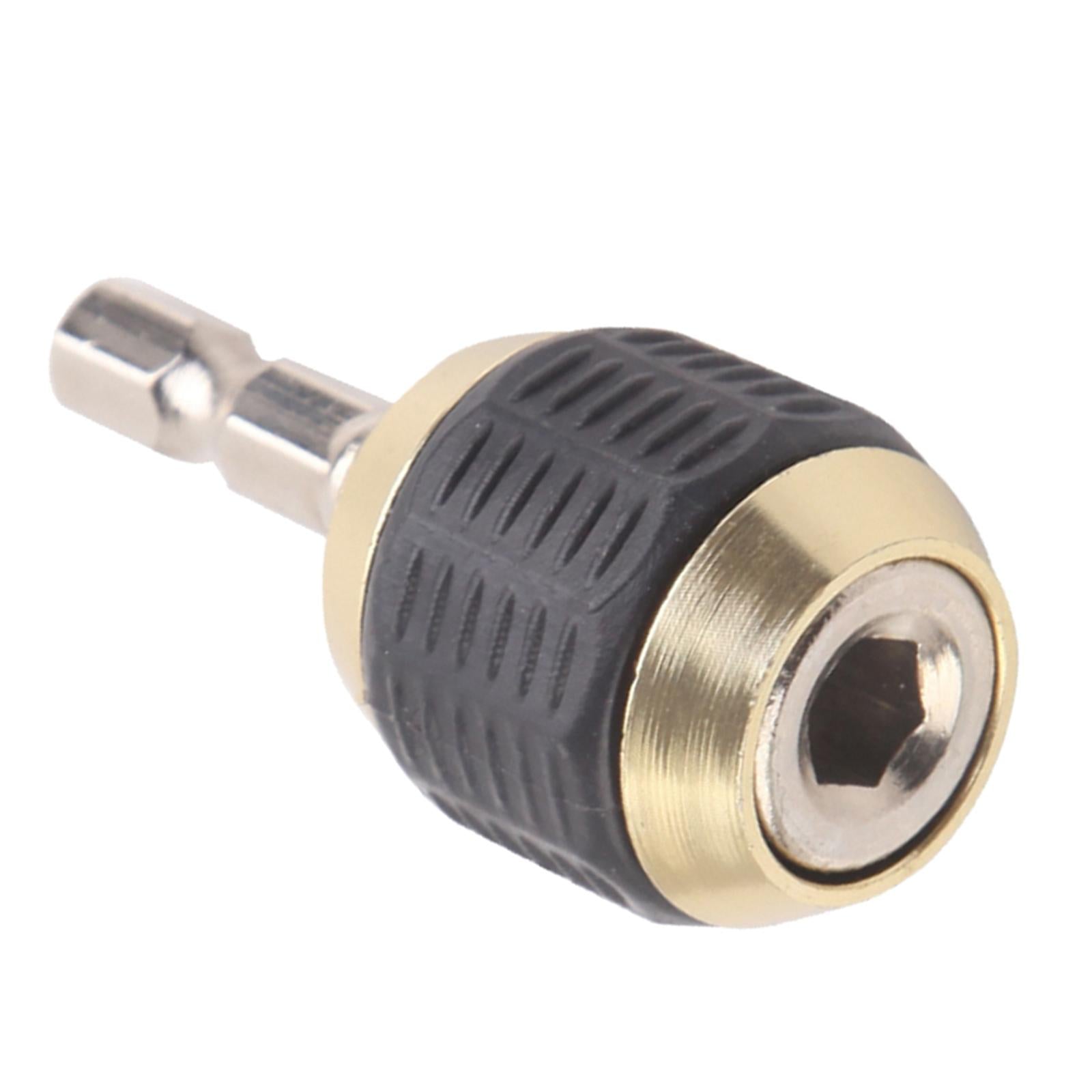 Magnetic Drywall Screw Bit Holder 1/4 Hex Shank Drill Screw Tool Golden"