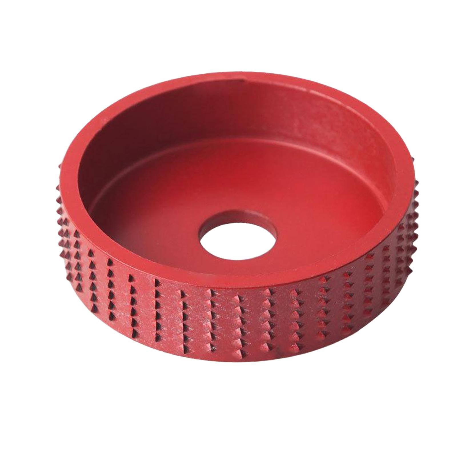 Angle Grinding Wheel Carbon Steel Sanding Disc Polishing Woodworking Accs red