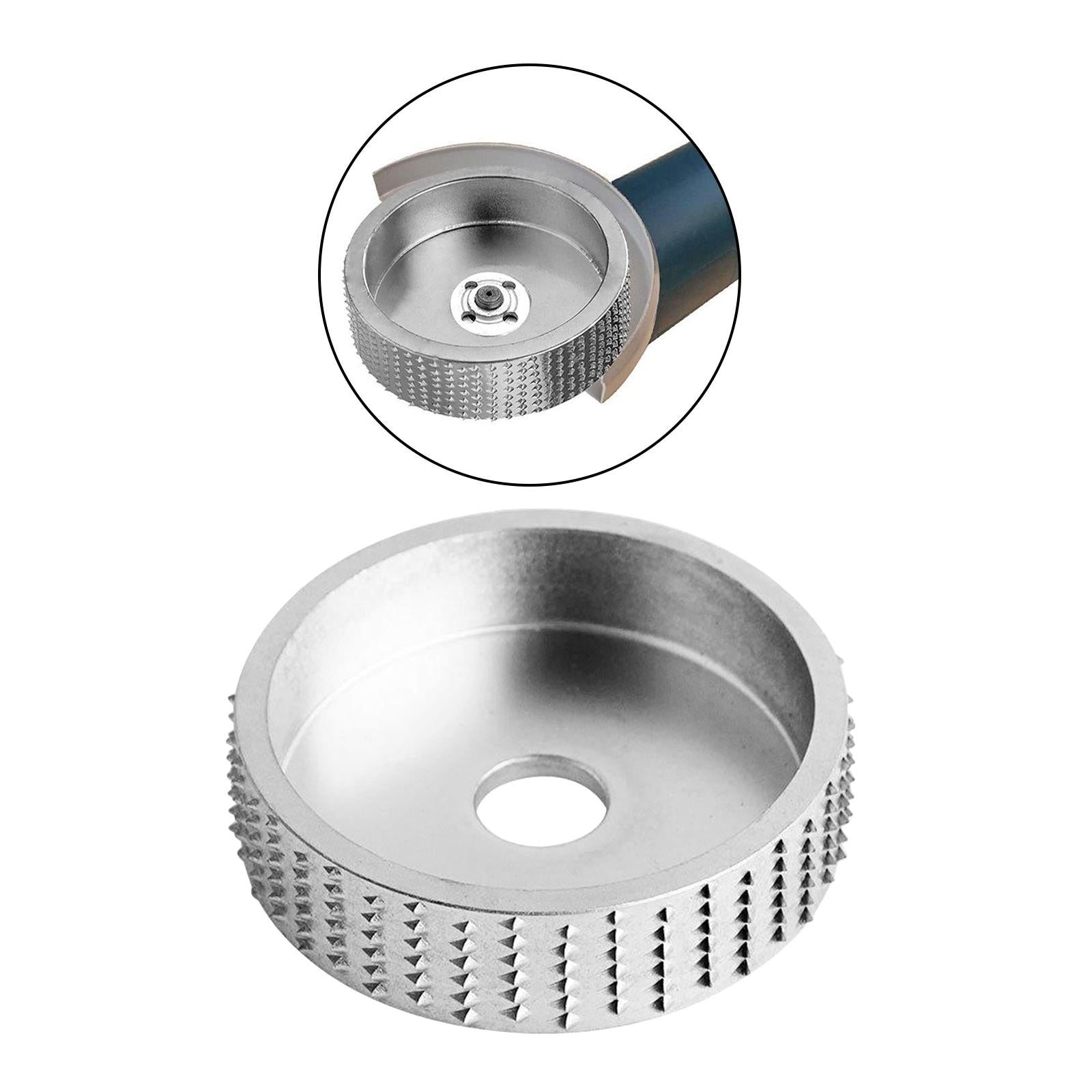 Angle Grinding Wheel Carbon Steel Sanding Disc Polishing Woodworking Accs silver