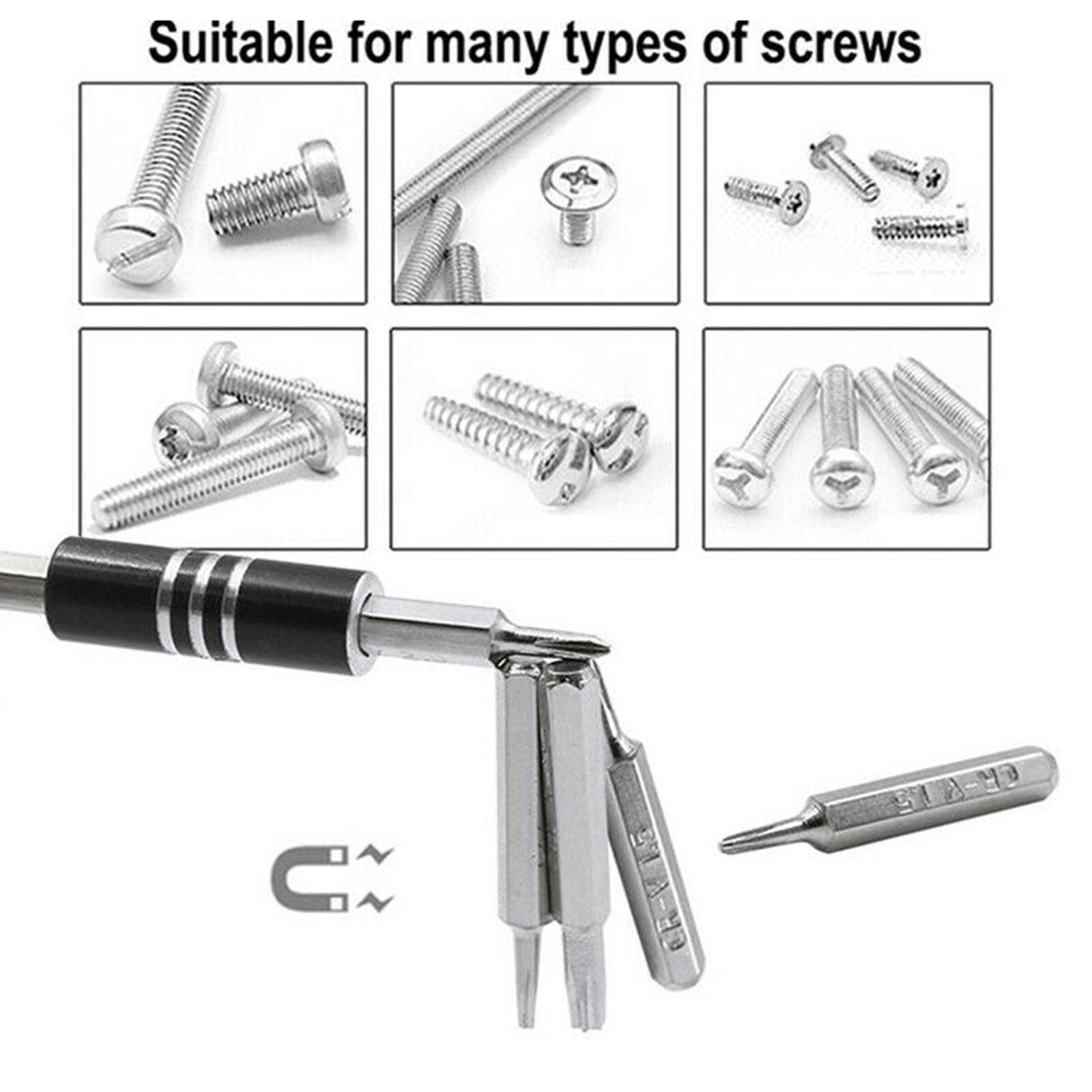 Precision Screwdriver Set Computer Mobilephone Watch Glasses Repairing Red