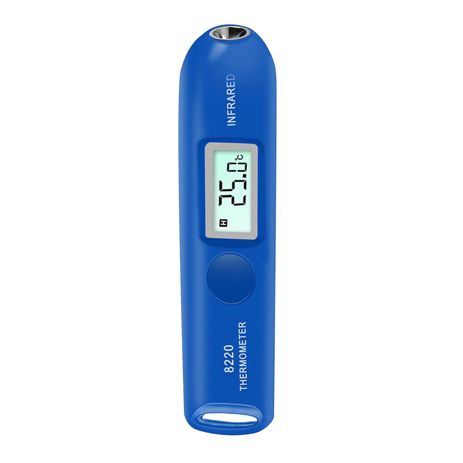 Digital LCD Infrared Thermometer No Touch Temperature Sensor Pen Blue